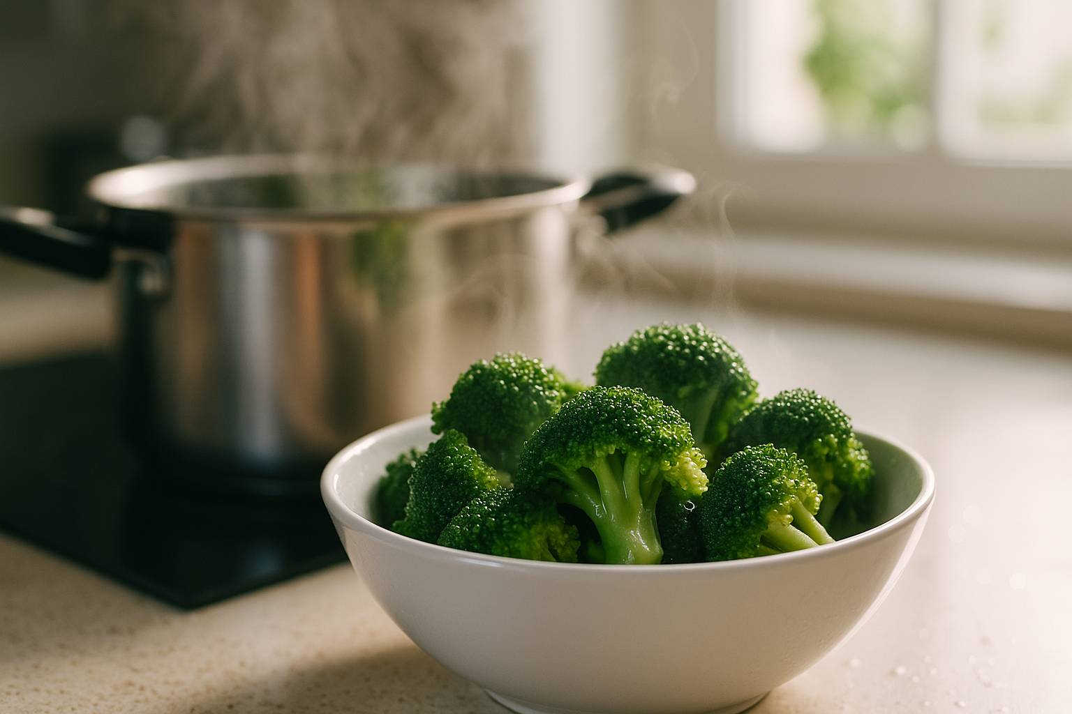 Beneficios del brócoli al vapor frente a otros métodos de cocción