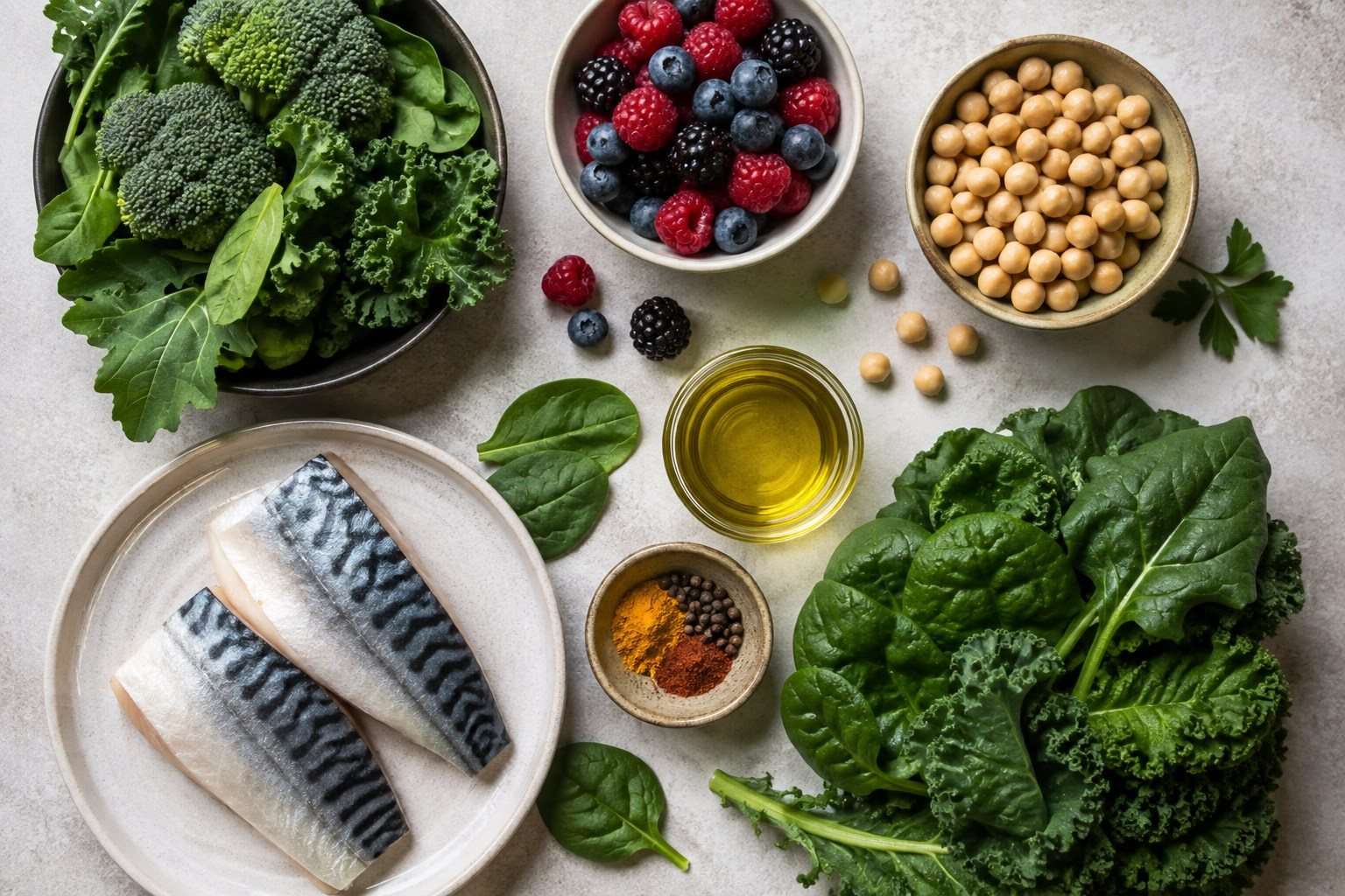 Detalle editorial complementario sobre cena antiinflamatoria