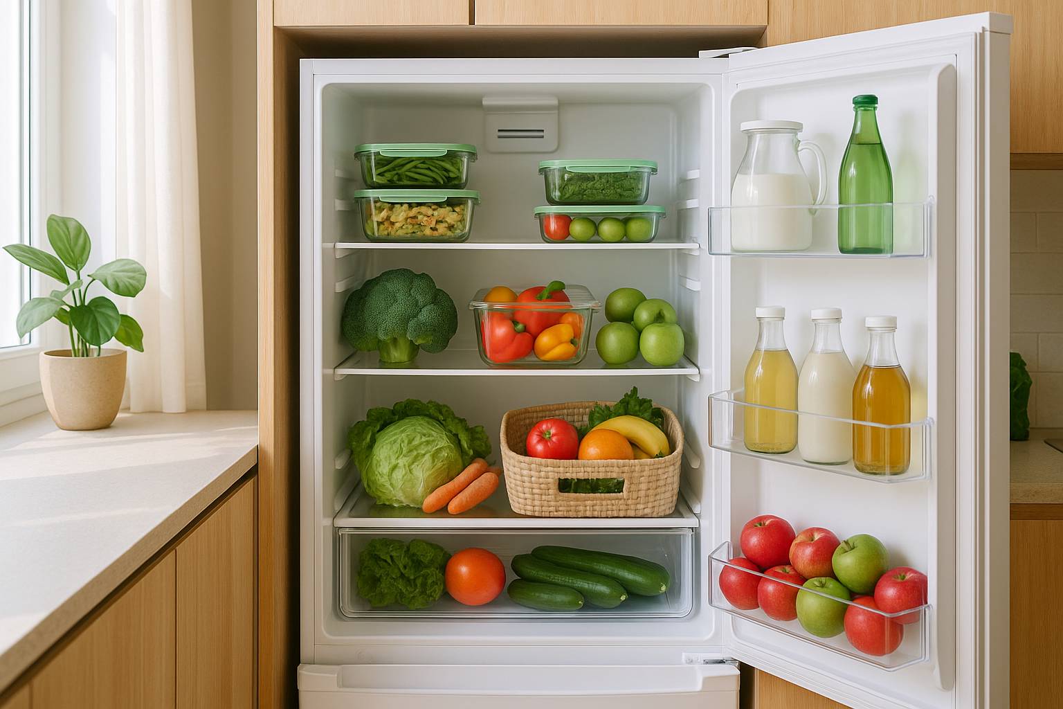 Cómo organizar la nevera para comer mejor sin esfuerzo
